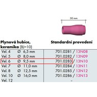 Hubice keramická SR9/20 č.6